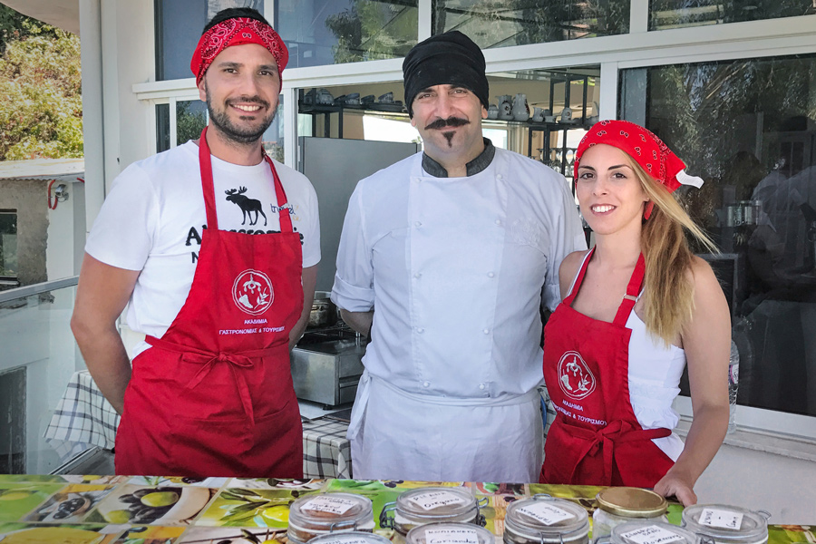 Μαθήματα Κρητικής Κουζίνας Cretan Cuisine